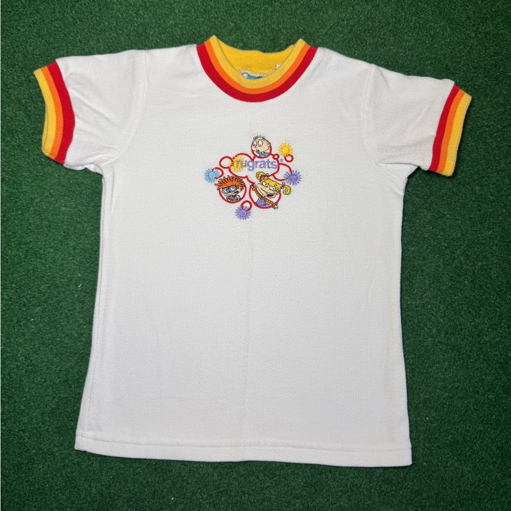 Vintage 90s Rugrats Character Nickelodeon Cartoon Kids 6X T Shirt